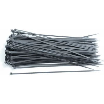 Кабельная стяжка KIT++ 5х200 (4,5х200), черная, 100 шт. 323GR20