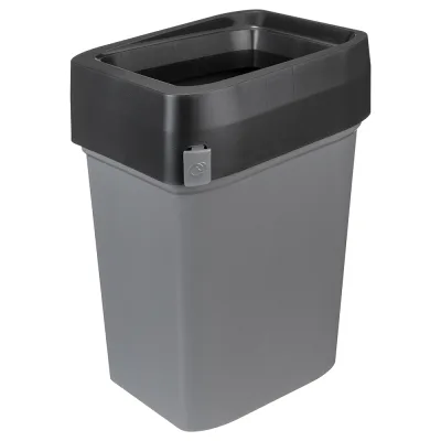 Контейнер для мусора Econova Smart Bin Pro 25 л полипропилен серый