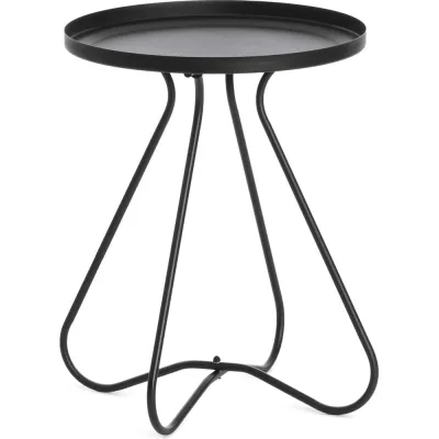 Журнальный столик Tetchair Gland металл, 40x40x45 см, черный 19481
