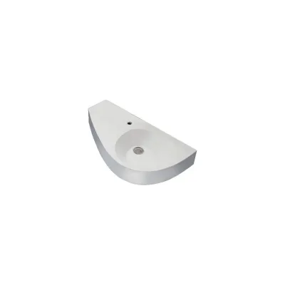 Раковина 1Marka Элипс Piccolo Polytitan 85 L 07элпк85л