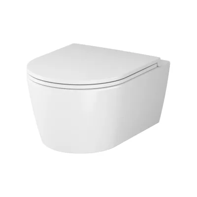 Подвесной унитаз с сиденьем микролифт AM.PM Func 49 см FlashClean C8F1700SC