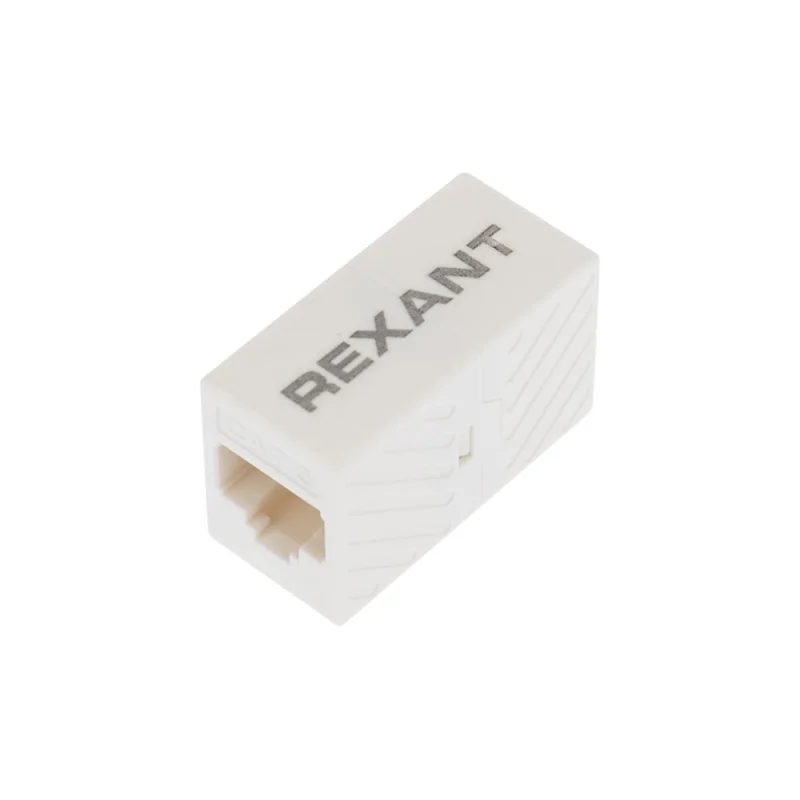 Проходной неэкранированный адаптер REXANT RJ-45(8P-8C), UTP категория 6 03-0108