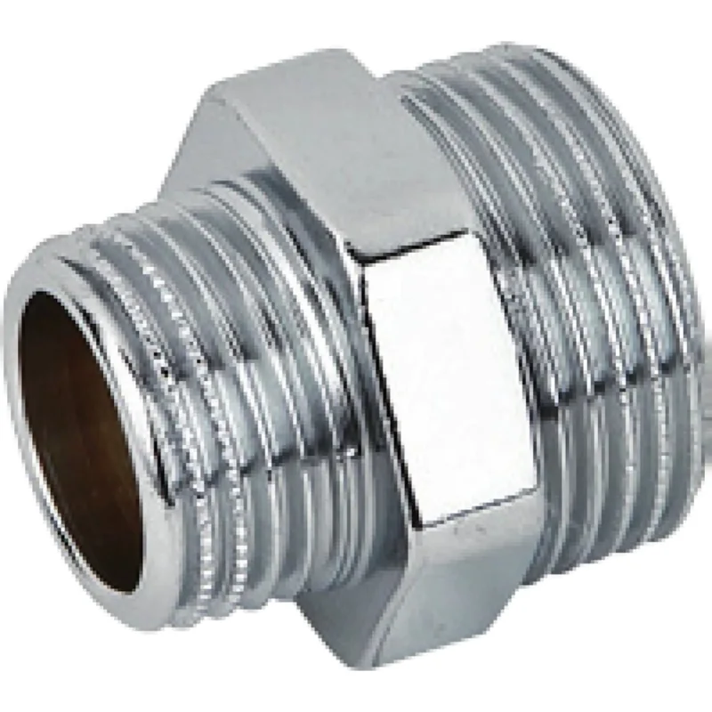 Ниппель переходной Bugatti арт.144RC 1/4"x1/8" хром. 1440059