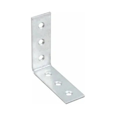 Мебельный уголок STARFIX 17x50x50 мм, белый цинк, 50 шт. в карт. уп. SMC3-85879-50