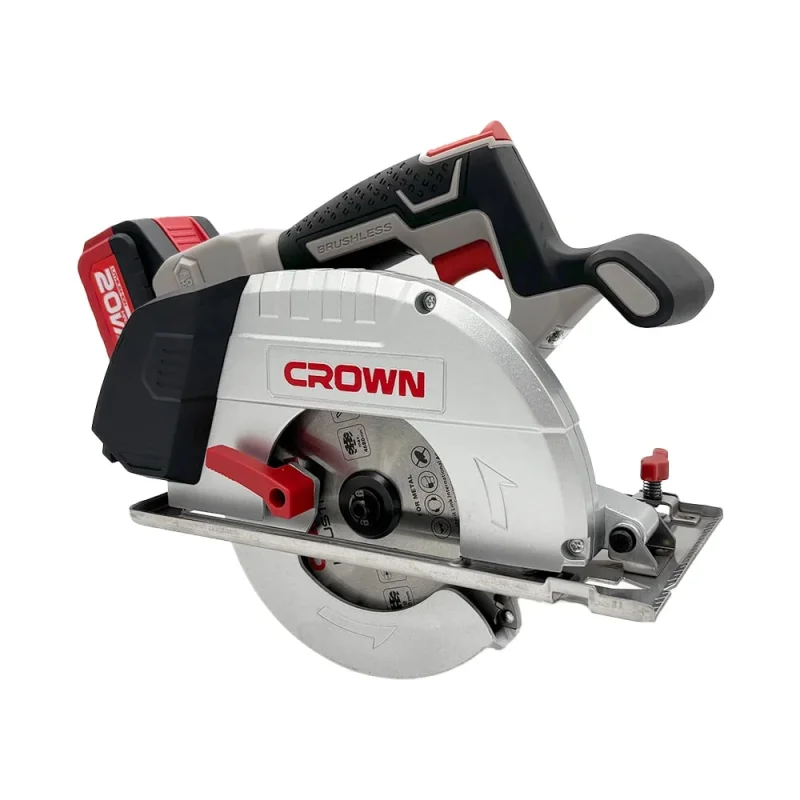 Пила дисковая по металлу аккумуляторная Crown BL CT25040-150HX-4 BMC