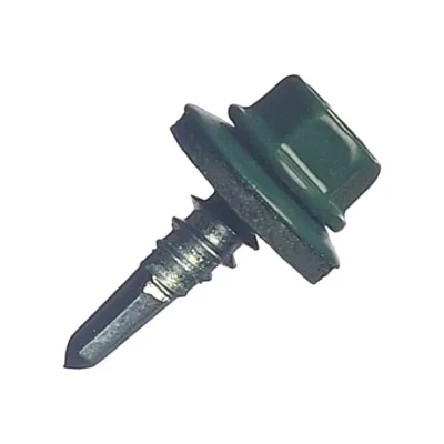 Кровельный саморез МЕТАЛЛСЕРВИС 5.5x19, RAL 6005, 100 шт. 1220591
