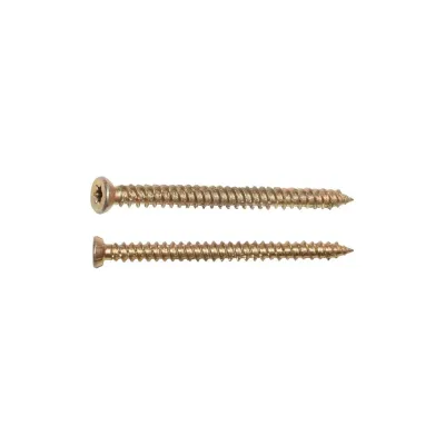 Шуруп по бетону STARFIX 7,5x112 мм, желтый цинк, T30, 1200 шт. SM-99155-1200