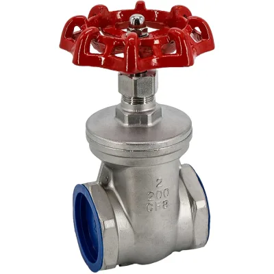 Задвижка клиновая муфтовая нержавеющая NEWKEY AISI304 DN50 (2), (CF8), PN14 NK-ZKm50/4