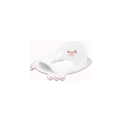 Детская накладка на унитаз Kidfinity с декором, светло-розовый 43130883351