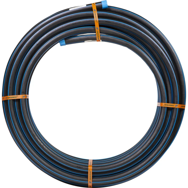 Труба для питьевой воды Джилекс PE100 25x1,6 PN 10 ТУ 2248-006-61533394-2010 бухта 20 м «ХИТ» 9487