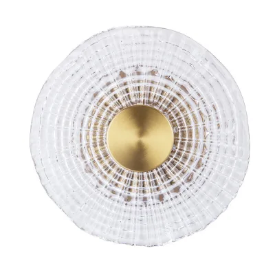 Светильник светодиодный накладной Arte Lamp Bevel 3000К 6 Вт 1 кв.м латунь IP20 (A1611AP-5PB)