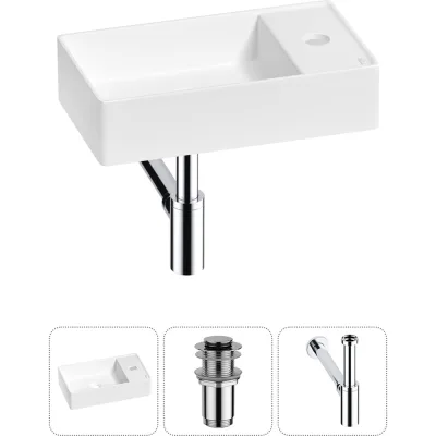 Мини-раковина для ванной комнаты или туалета Wellsee WC Area в наборе 3 в 1 20213630R