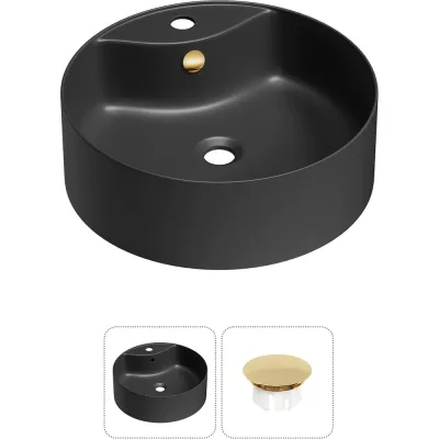 Набор Wellsee 2 в 1 Praxis накладная раковина 46x46 см 32940703R