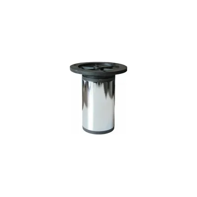 Круглая мебельная опора STARFIX d50x100-120 мм, хром SMF-5981