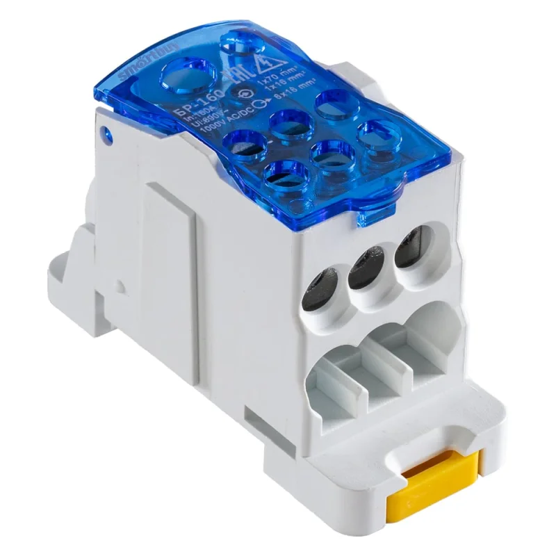 Блок распределительный SMARTBUY БР 160A на DIN-рейку () SBE-bcdb-160
