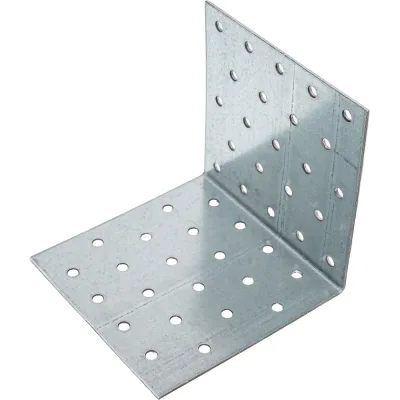 Уголок крепежный STARFIX равносторонний, 100x100x100 мм, KUR белый цинк SMP-26442-1