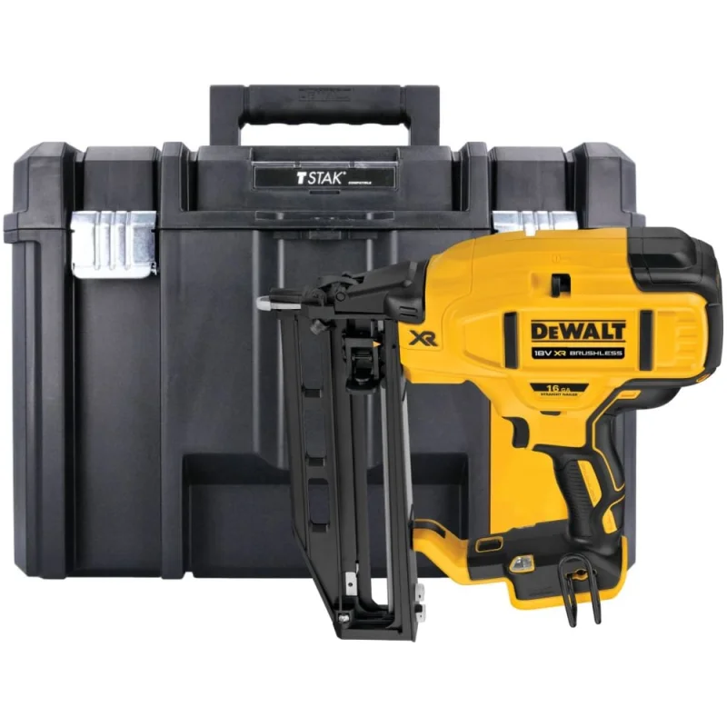 Аккумуляторный гвоздезабивной пистолет DEWALT DCN662NT, 18В, 48Дж, без АКБ и ЗУ, в кейсе TSTAK DCN662NT-XJ