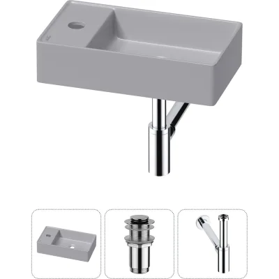 Мини-раковина для ванной комнаты или туалета Wellsee WC Area в наборе 3 в 1 20213839R