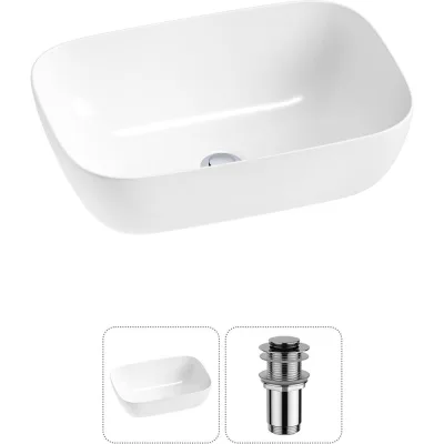 ΠΠΎΠΌΠΏΠ»Π΅ΠΊΡ Wellsee 2 Π² 1 Lavinia Boho Bathroom Sink Π½Π°ΠΊΠ»Π°Π΄Π½Π°Ρ ΡΠ°ΠΊΠΎΠ²ΠΈΠ½Π° 46x33 ΡΠΌ 20215191R