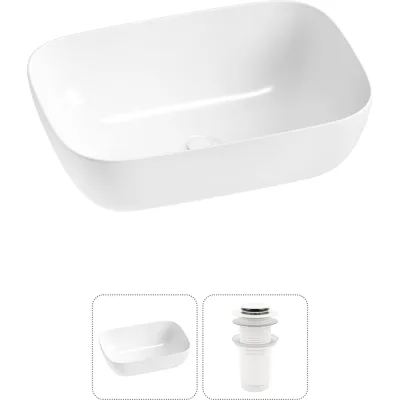 ΠΠΎΠΌΠΏΠ»Π΅ΠΊΡ 2 Π² 1 Lavinia Boho Bathroom Sink Π½Π°ΠΊΠ»Π°Π΄Π½Π°Ρ ΡΠ°ΠΊΠΎΠ²ΠΈΠ½Π° 46x33 ΡΠΌ 3331110 20215194R