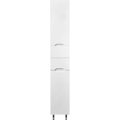Напольный пенал Toppus SATIN 30 с 2 ящиками, белый, правый 2911.015