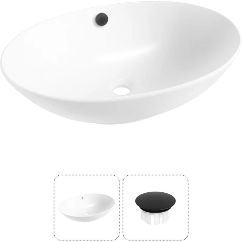 Набор Wellsee 2 в 1 Bliss накладная раковина 63x42 см 32820103R