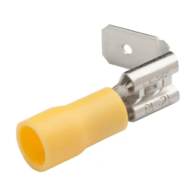 Разъем General Lighting Systems РпИо 5,5-6-0,8 (ответвительный) GRIO-5,5-6,35-50 желтый, 50 штук 476238