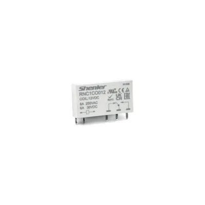 Реле SHENLER НТК Приборэнерго 1CO, 6A(250VAC/30VDC), 5VDC, для печатных плат и цоколей SNB05/SNC05, IP60 RNC1CO005