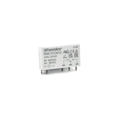 Реле SHENLER НТК Приборэнерго 1CO, 6A(250VAC/30VDC), 24VDC, для печатных плат и цоколей SNB05/SNC05, IP60 RNC1CO024
