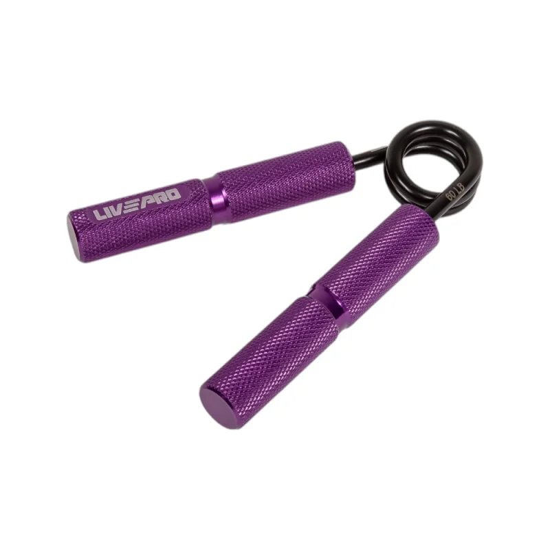 Эспандер LIVEPRO Aluminum Handle Grip, сопротивление 63, 5 кг, вес 210 г, диаметр пружины 6, 5 мм, синий NL LP8285-140 00-00-00