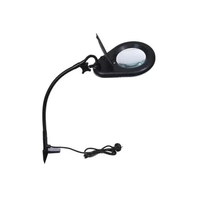 Лупа настольная с бестеневой Zhongdi ZD-129B LED подсветкой, с гибкой опорой на струбцине (5D) 87-129C 00-00017163