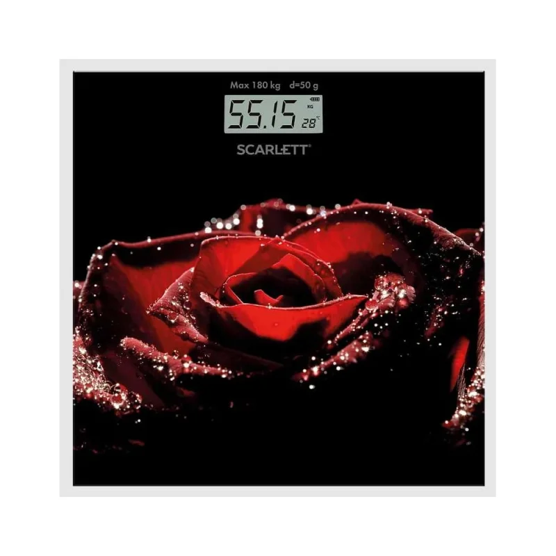 Напольные весы электронные Scarlett стекло, 180 кг SC-BS33E028