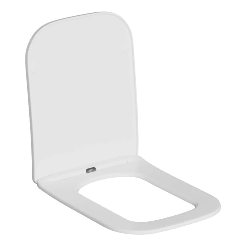 Сиденье для унитаза WAVE EGO дюропласт, микролифт, белый глянец 557192