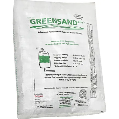 Фильтрующая загрузка Гейзер Clack Corporation Greensand Plus Мешок 14,15л 40062