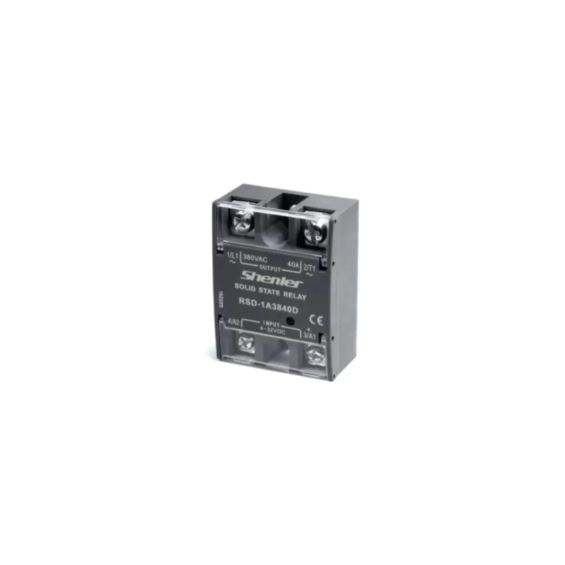 Реле твердотельное однофазное SHENLER НТК Приборэнерго 15А(480VAC), 4-32VDC, W=45mm RSD-1A4815D