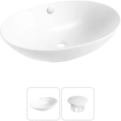 Набор Wellsee 2 в 1 Bliss накладная раковина 63x42 см 32820102R
