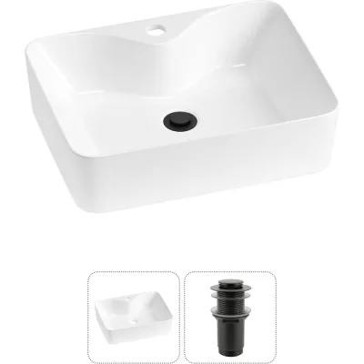 Комплект Wellsee 2 в 1 Lavinia Boho Bathroom Sink накладная раковина 48x37 см 20215256R