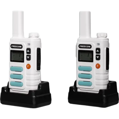 Комплект радиостанций из 2 штук Freecom MT-777 White 400-470 МГц LPD/PMR/99 каналов/3 Вт/2000 мАч белый MT-777 White SR-00006