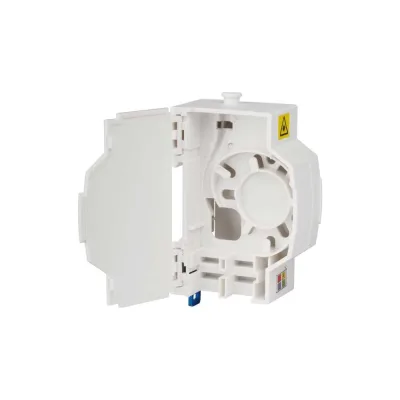 Бокс на DIN-рейку LANMASTER на 4 адаптера SC, белый, LAN-DRF-4SC/BX-WH