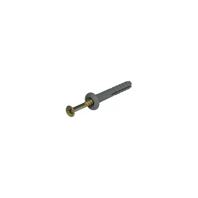 Дюбель-гвоздь Bohrer SM-G 6х80 цилиндр. борт, 100 шт. DGVG-SM-G-6/80-100