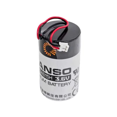 Литиевая батарейка FANSO ER34615H-LD/EHR-02 2 шт для приборов, счетчиков, автомобилей и GPS, тип D с проводами, Li-SOCl2 6799602