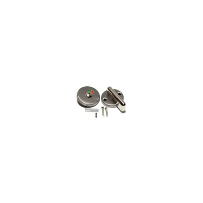 Замок-завертка ДИАЛ из нержавеющей стали с индикацией занятости 4687207387934