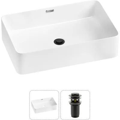 Комплект Wellsee 2 в 1 Lavinia Boho Bathroom Sink накладная раковина 60x39 см 20215240R