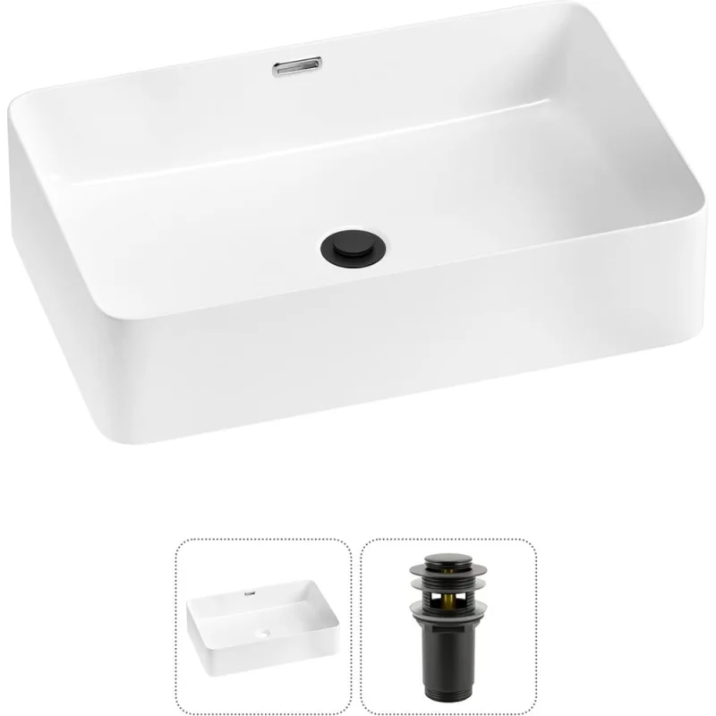 ΠΠΎΠΌΠΏΠ»Π΅ΠΊΡ Wellsee 2 Π² 1 Lavinia Boho Bathroom Sink Π½Π°ΠΊΠ»Π°Π΄Π½Π°Ρ ΡΠ°ΠΊΠΎΠ²ΠΈΠ½Π° 60x39 ΡΠΌ 20215240R