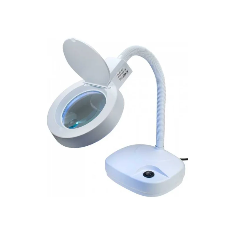 Лупа настольная с бестеневой Zhongdi ZD-122 LED подсветкой (3D+8D) 87-1224 00-00017162