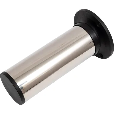 Круглая мебельная опора STARFIX d50x150-170 мм, хром SMF-5983