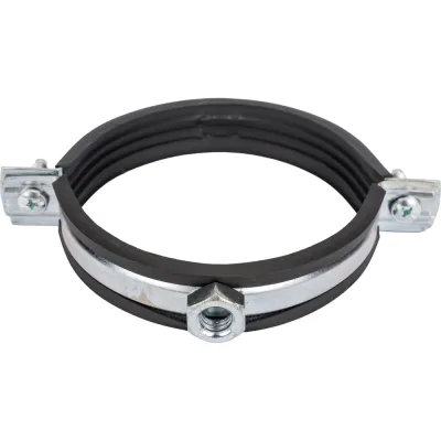 Хомут сантехнический для труб с гайкой СВК 3 1/2'' м10 98-104, металл 1,2х20, SVK-Fe098М10p Н0000025917
