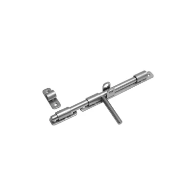Задвижка дверная DOMART ЗД-250 (с проушиной) цинк 4660046016999