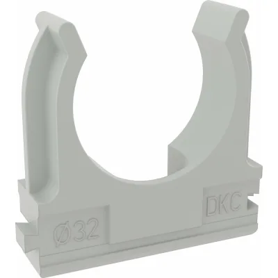 Держатель с защелкой DKC, d32мм упак 100шт 51032DIY