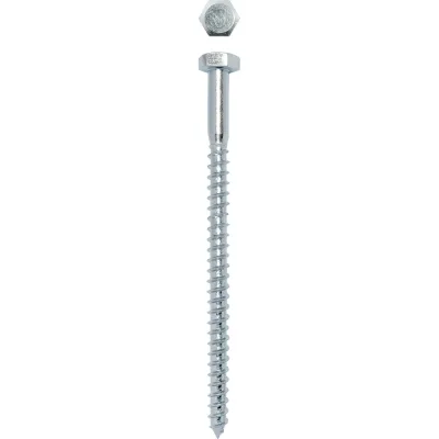 Сантехнический шуруп глухарь Daxmer DIN 571 6x100, 1400 шт 00000352743